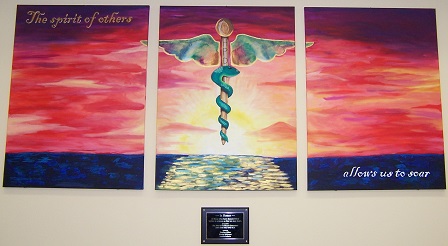 HPD Library Images: Artwork displayed at the NSU HPD Library