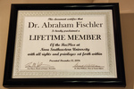 Lifetime Member Award