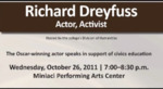 NSU Distinguished Speakers Series Present: Richard Dreyfuss - October 26, 2011 by Nova Southeastern University