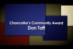 NSU 12th Annual Celebration of Excellence 2010 Chancellor's Community Award: Don Taft