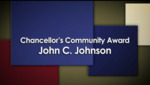 NSU 2010 Chancellor's Community Award: John C. Johnson by Nova Southeastern University