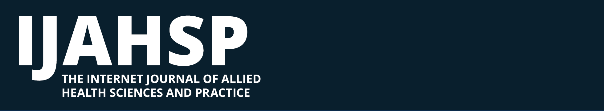 Internet Journal of Allied Health Sciences and Practice