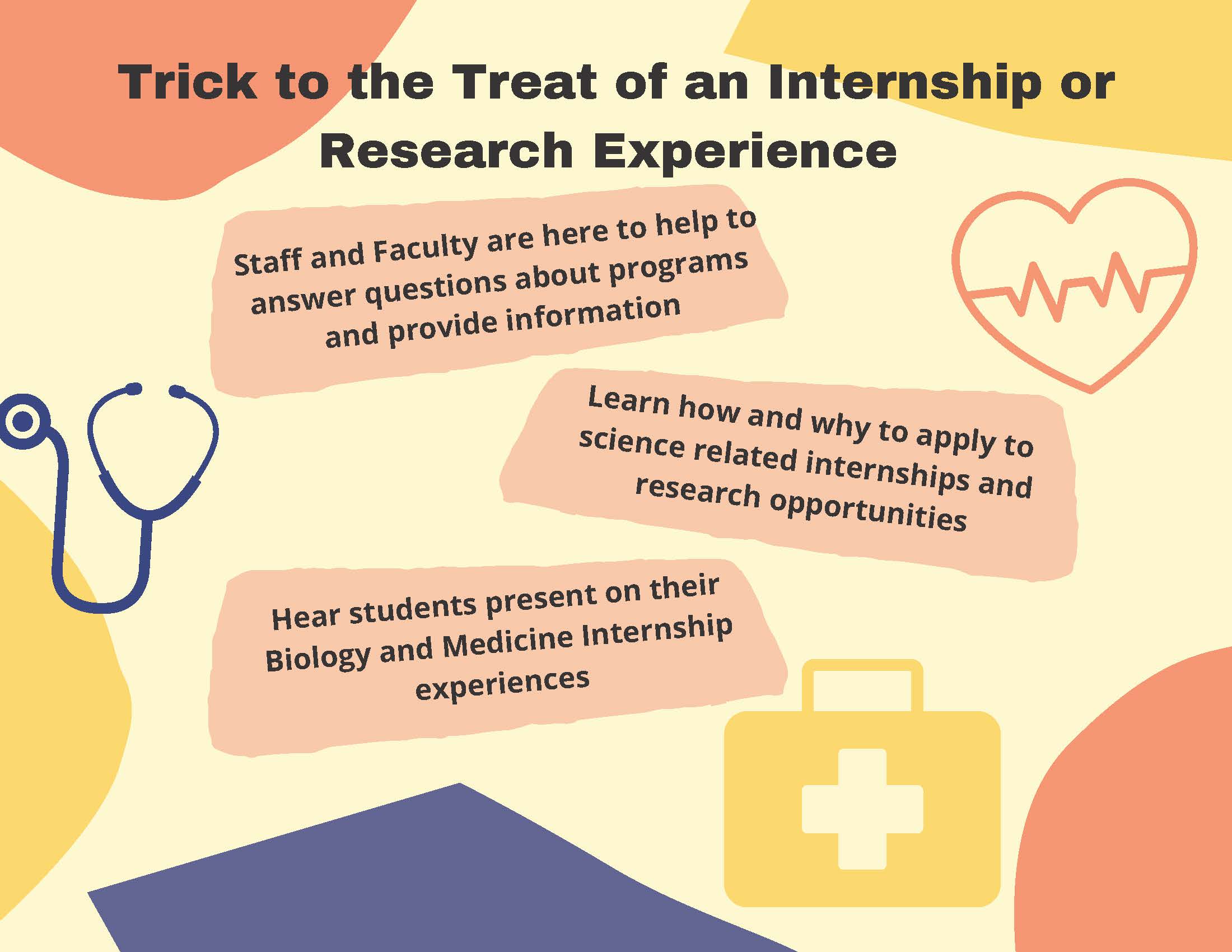 Trick to the Treat of Internships and Research