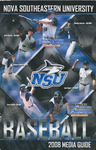 2008 NSU Sharks Baseball Media Guide