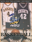 2000-2001 NSU Knights Basketball Winter Media Guide