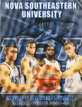 2008-2009 NSU Sharks Men's Basketball Media Guide by Nova Southeastern University