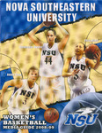 2008-2009 NSU Sharks Women's Basketball Media Guide by Nova Southeastern University