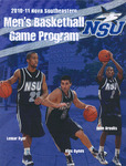 2010-2011 NSU Sharks Men's Basketball Game Program by Nova Southeastern University