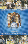 2006-2007 NSU Sharks Men's Basketball Media Guide