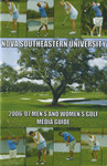 2006-2007 NSU Sharks Men's and Women's Golf Media Guide