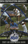 2007-2008 NSU Sharks Men's and Women's Golf Media Guide by Nova Southeastern University