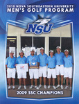 2010 NSU Sharks Men's Golf Program (2009 Sunshine State Conference Champions) by Nova Southeastern University