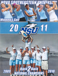 2011 NSU Sharks Women's Golf by Nova Southeastern University