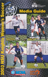 2003 NSU Knights Women's Soccer Media Guide by Nova Southeastern University