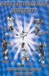 2006 NSU Sharks Women's Soccer Media Guide by Nova Southeastern University