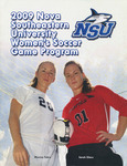2009 NSU Sharks Women's Soccer Game Program by Nova Southeastern University