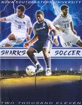 2011 NSU Sharks Men's Soccer Game Program by Nova Southeastern University
