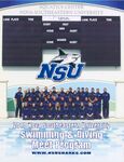 2009 NSU Sharks Swimming & Diving Meet Program by Nova Southeastern University
