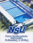 NSU Swimming & Diving Brochure (Aquatics Center) by Nova Southeastern University