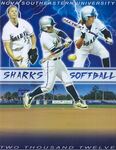 2012 NSU Sharks Softball Media Guide by Nova Southeastern University