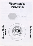 Spring 1994 Women's Tennis Sports Media Guide by Nova Southeastern University