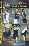 2003-2004 NSU Knights Women's Tennis Media Guide by Nova Southeastern University