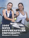 2009 NSU Sharks Women's Tennis Media Guide by Nova Southeastern University