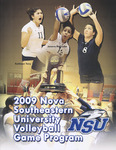 2009 NSU Sharks Volleyball Media Guide by Nova Southeastern University