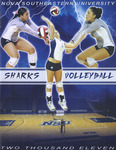 2011 NSU Sharks Volleyball Media Guide by Nova Southeastern University