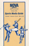 1989 Spring Nova Knights Sports Media Guide - Baseball, Women's Tennis, Men's Golf by Nova University
