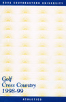 1998-1999 NSU Knights Sports Media Guide - Golf, Cross-country