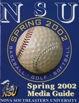 2002 Spring NSU Knights Sports Media Guide - Baseball, Golf, Softball by Nova Southeastern University