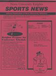 Nova University Knights Sports News - Issue 4, December 21, 1992 by Nova University