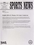 NSU Sports News - 1997-04-26 - Baseball - 