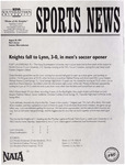 NSU Sports News - 1997-08-30 - Men's Soccer - 