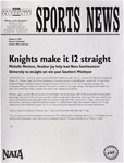 NSU Sports News - 1997-10-11 - Knights make it 12 straight