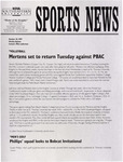 NSU Sports News - 1997-10-20 - Weekly Update - Volleyball; Men's Golf; Men's Soccer; Women's Soccer