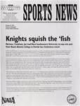 NSU Sports News - 1997-10-21 - Women's Volleyball - "Knights squish the 'fish" by Nova Southeastern University