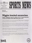 NSU Sports News - 1997-10-22 - Women's Soccer - "Wiggins knocked unconscious" by Nova Southeastern University