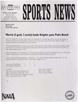 NSU Sports News - 1997-10-29 - Men's Soccer - 