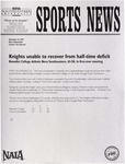 NSU Sports News - 1997-11-21 - Men's Basketball - 