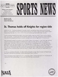 NSU Sports News - 1997-11-22 - Women's Volleyball - 