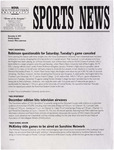 NSU Sports News - 1997-12-08 - Weekly Update - Men's Basketball; NSU SportsBeat; High School Soccer; Baseball