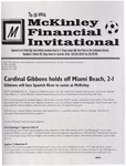 The 4th Annual McKinley Financial Invitational - 1997-12-19 - "Cardinal Gibbons holds off Miami Beach, 2-1" by Nova Southeastern University