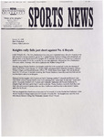 NSU Sports News - 1998-01-10 - Men's Basketball - 