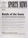 NSU Sports News - 1998-01-12 - Weekly Update - Men's Golf; NSU SportsBeat - "Battle of the Sexes" by Nova Southeastern University