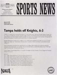 NSU Sports News - 1998-01-31 - Women's Tennis - "Tampa holds off Knights, 6-3" by Nova Southeastern University