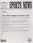 NSU Sports News - 1998-02-02 - Men's Golf - "Grace (79) has Knights in 11th after I round" by Nova Southeastern University