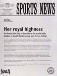NSU Sports News - 1998-02-08 - Women's Softball - "Her royal highness" by Nova Southeastern University