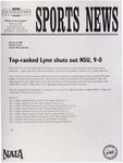 NSU Sports News - 1998-02-11 - Women's Tennis - "Top-ranked Lynn shuts out NSU, 9-0" by Nova Southeastern University